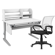 СУТ.62 PRO с креслом комплект дэми сут.62 pro парта + кресло + надстройка + выдвижной ящик Дэми  комплект дэми сут.62 pro парта + кресло + надстройка + выдвижной ящик Дэми СУТ.62 PRO с креслом